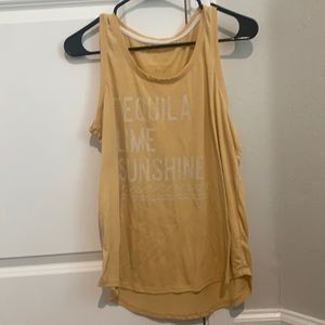 Tequila lime sunshine tank